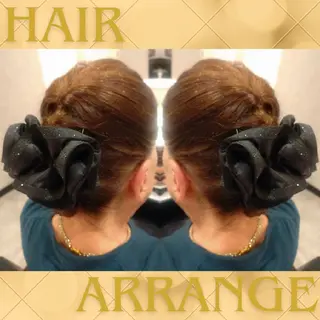 セミロング ヘアアレンジ GR 髪質改善トリートメント×ヘッドスパ【ジーアール】所属・🌺中村🌺毎日楽し くなる髪をご提案✨のヘアスタイル