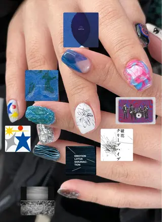 ミディアム m kaori𓃟のネイルデザイン