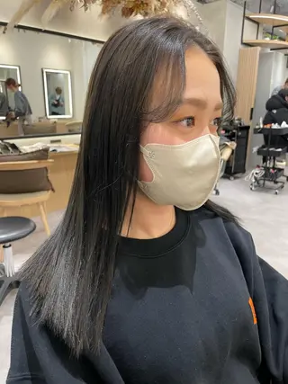 ロング カラー ヘアアレンジ レイヤー縮毛矯正 ささきすずね💗のヘアスタイル