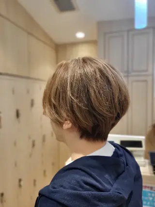 ミディアム カラー メンズ 社内カット講師・店長 菅原賢一のヘアスタイル