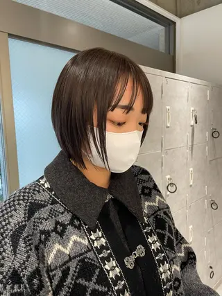 ショート カラー ヘアアレンジ スズキ シオリのヘアスタイル