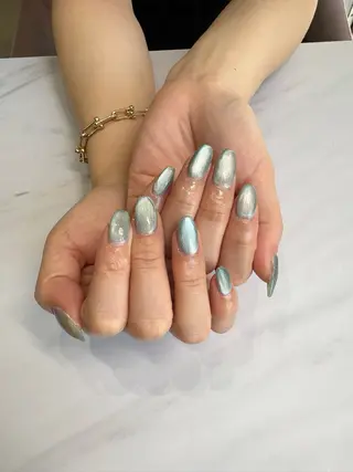 ネイル SeiRa☪️ 艶髪 透明感 / ネイルのヘアスタイル