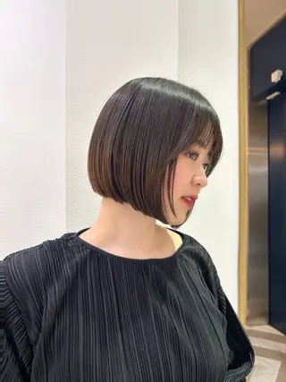 ショート ボブ✂︎ 平野由佳♥️のヘアスタイル