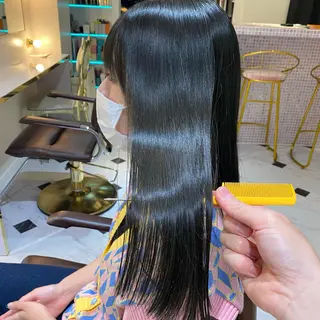 セミロング カラー ヘアアレンジ ekolu北梅田店所属・梅田中崎町髪質改善 /オキヒロト/エコルのヘアスタイル