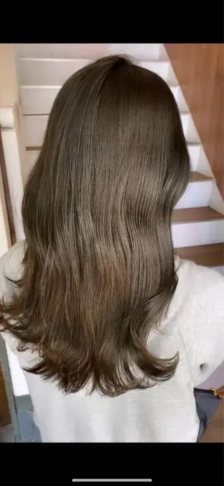セミロング カラー 似合わせカット０円！ MASATOのヘアスタイル