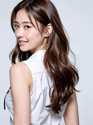 ロング La Ruelle 江曽島店のヘアスタイル