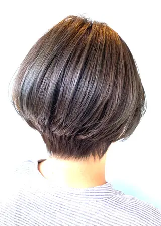 ショート HARUKI  MINATO Japan広島紙屋町店所属・hmj紙屋町店 脊戸智志のヘアスタイル