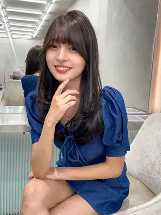 セミロング カラー 『タケル』が魅せる✨ 熊本🥇奇跡の美髪のヘアスタイル