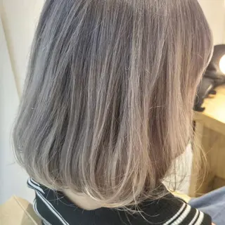 ミディアム カラー ブリーチ専門美容師 谷合純一のヘアスタイル