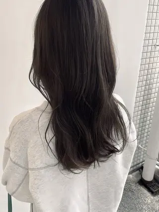 セミロング カラー Large 都筑雅人のヘアスタイル