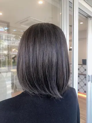 ミディアム カラー Cecil hair 沖縄小禄２号店所属・RYO ☆のヘアスタイル