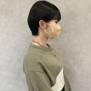 ショート 河原 亮のヘアスタイル