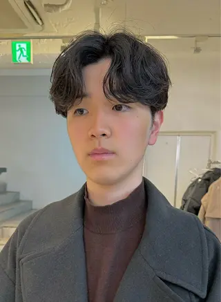 パーマ メンズ 🇰🇷カルマパーマ kaito🇰🇷のヘアスタイル