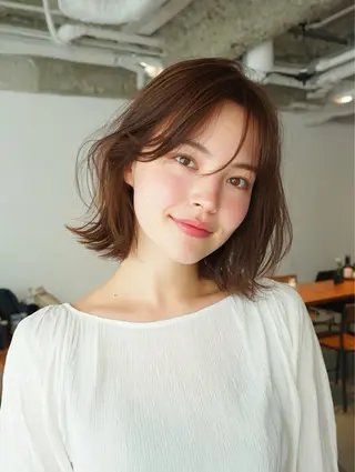 ミディアム 柔らか透明感カラー ☀️koshi☀️のヘアスタイル