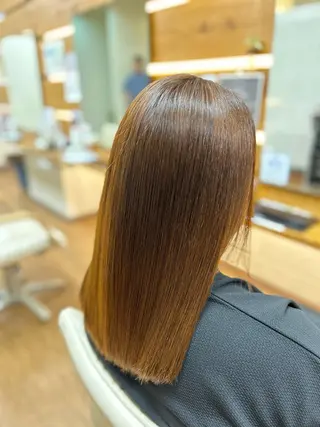 セミロング 神谷 千明のヘアスタイル