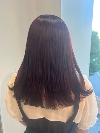 ミディアム カラー LiSA/カラー特化 /レイヤーカットのヘアスタイル