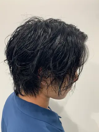 ショート ハイトーンNo.1✨ パーマ✨イマイタツヤのヘアスタイル