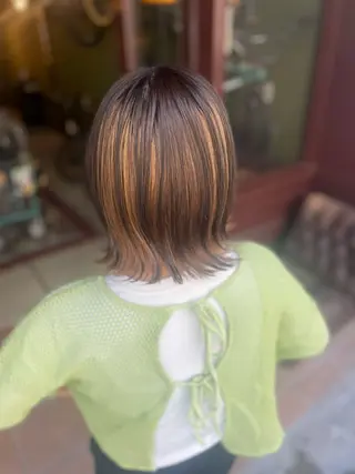 ミディアム カラー PATH-hair. storeのヘアスタイル