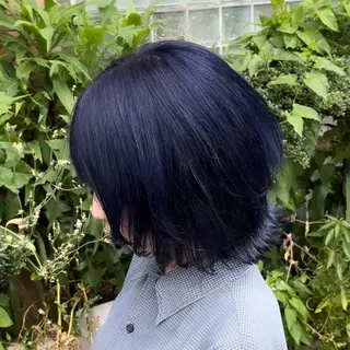 ミディアム ハイトーンカラー 特化型美容師TAKEのヘアスタイル