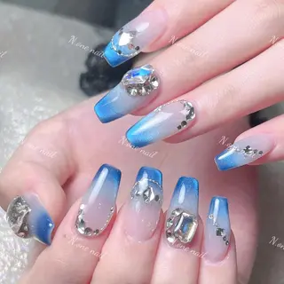 ネイル 長いだし/スカルプ/ パラシェルN.oneのネイルデザイン