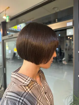 ショート 米元 春奈のヘアスタイル