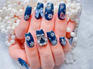 ネイル 🎀鈴音🎀 ワンホンネイルのネイルデザイン