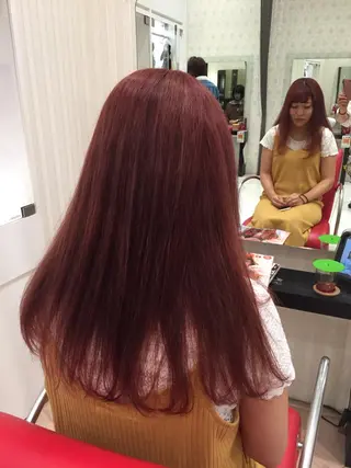 ロング カラー 田畑 福恵のヘアスタイル