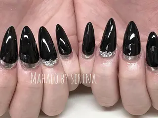 ロング カラー ネイル SUNNY BAE. SERINAのネイルデザイン