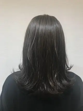 セミロング カラー ヘアアレンジ 【neo.】 Mahoのヘアスタイル