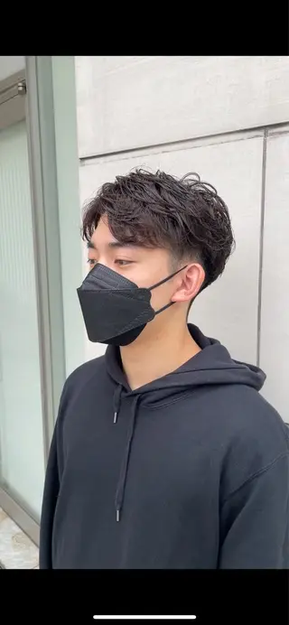 ショート パーマ メンズ 🌫️縮毛矯正/髪質 改善/ゆずる🌫️のヘアスタイル