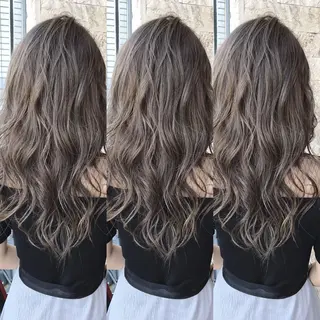 ロング カラー パーマ ヘアアレンジ メンズ キッズ ネイル マツエク・マツパ uno pulir所属・トップスタイリスト 永尾拓也のヘアスタイル