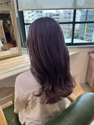 ロング カラー 💛ハイトーン💛 りむのヘアスタイル