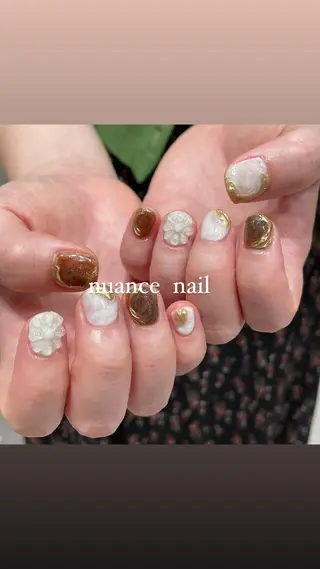 ネイル 淡色ネイル 🎀moeのネイルデザイン