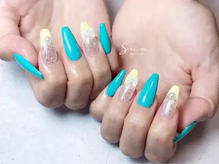 ネイル SUN nail上本町のネイルデザイン