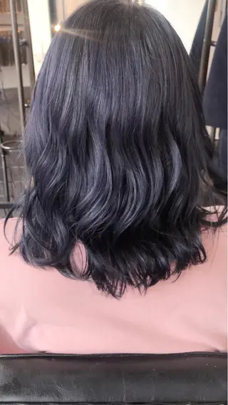 ミディアム 家田 竜のヘアスタイル