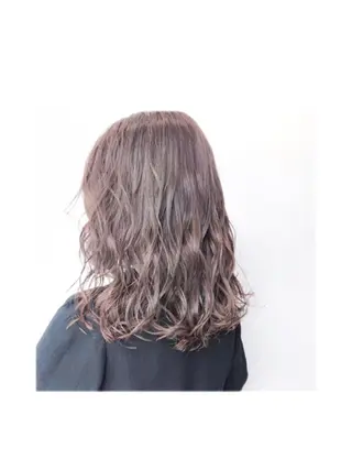 セミロング パーマ ワタベ ハヤト/ トップデザイナーのヘアスタイル