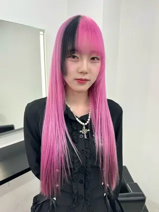 ロング EGO 池袋 RIO🖤⋆͛*͛のヘアスタイル
