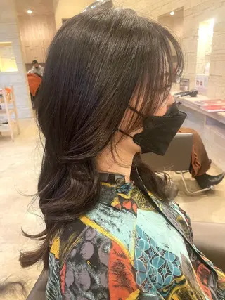 ロング 小塚 和眞のヘアスタイル