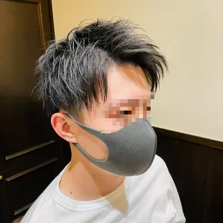 ショート メンズ premium barber表参道店所属・新田 梨乃のヘアスタイル