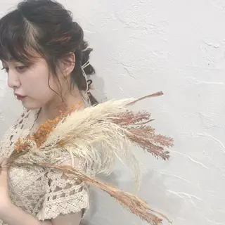 ヘアアレンジ 圧倒的透明感カラー nana🦕のヘアスタイル