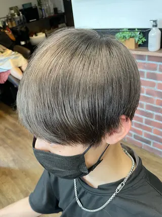 ショート カラー メンズ Hair salon HAL所属・佐藤 栄輔のヘアスタイル