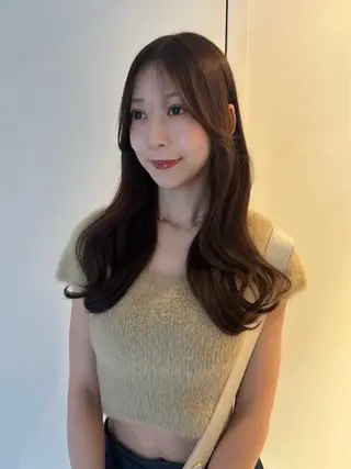 ロング カラー riria/ボブ /ブラウンカラー🎀のヘアスタイル