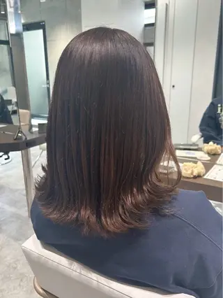 カラー 松原 歩のヘアスタイル