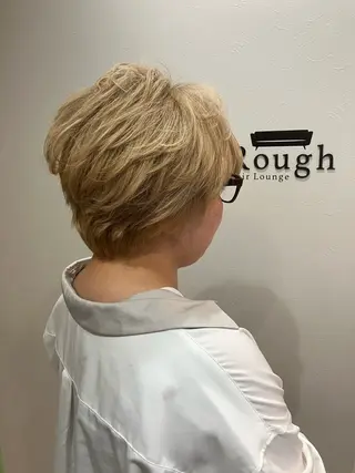 ショート ヘアーラウンジ　ラフ所属・須賀 知穂のヘアスタイル