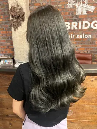 ロング カラー Rino kanayama所属・Rino 金山 / 宮澤 萌のヘアスタイル