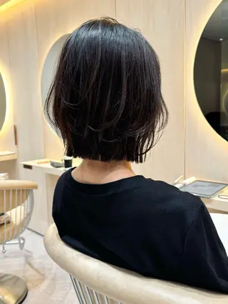 ミディアム 🩵縮毛矯正・ボブ 岩原朋也🩵のヘアスタイル