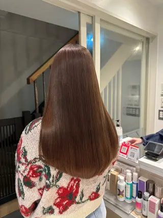 ロング カラー 🍓URARA 🥀最強ハイトーン❤のヘアスタイル