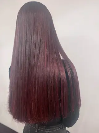 ロング 遠藤 乙夏のヘアスタイル