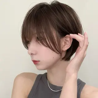 ショート カラー ショート特化✨ 津々美のヘアスタイル