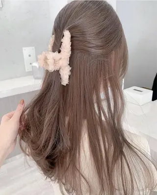 カラー ハイライトカラー /YUIのヘアスタイル